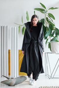 ETHEREA COTTON KIMONO COAT