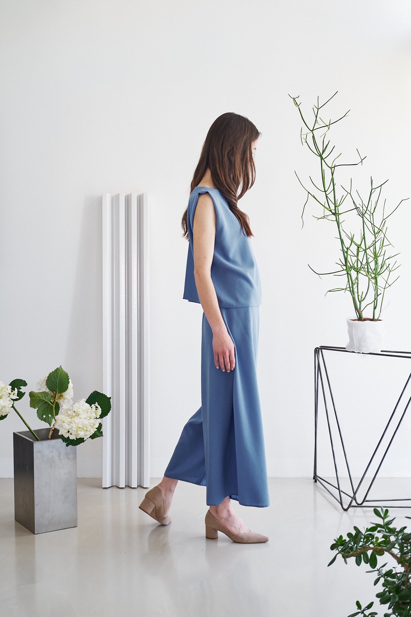 Etherea Summer Trousers K1 BLUE