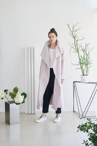 Etherea Summer COTTON KIMONO COAT MAGNOLIA NUDE