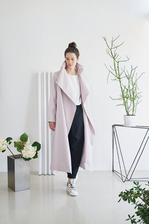 Etherea Summer COTTON KIMONO COAT MAGNOLIA NUDE