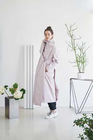 Etherea Summer COTTON KIMONO COAT MAGNOLIA NUDE