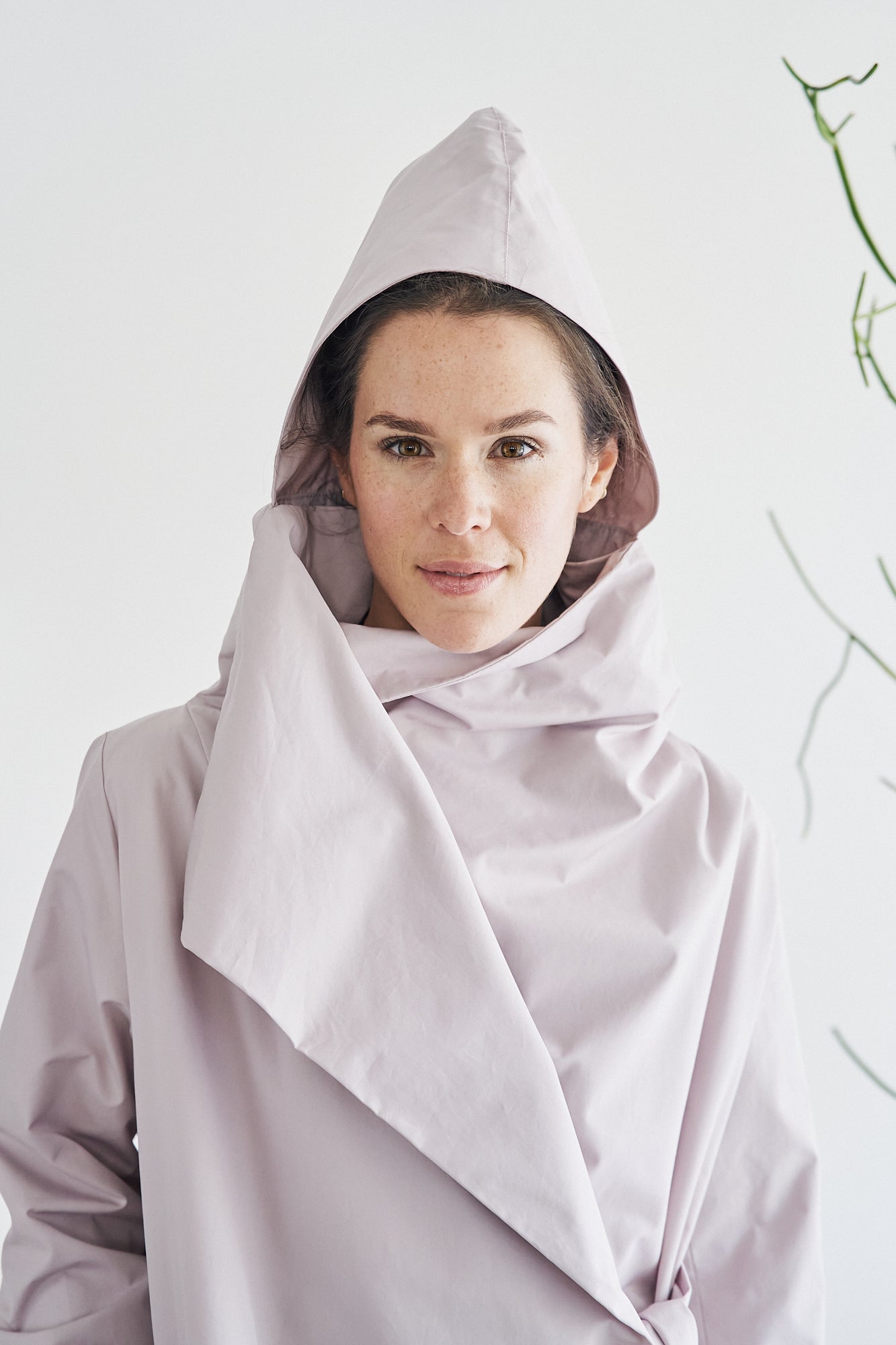Etherea Summer COTTON KIMONO COAT MAGNOLIA NUDE