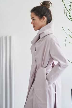 Etherea Summer COTTON KIMONO COAT MAGNOLIA NUDE