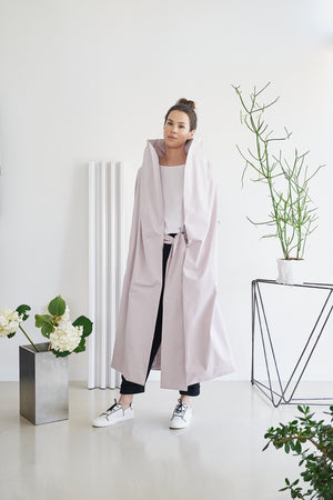 Etherea Summer COTTON KIMONO COAT MAGNOLIA NUDE