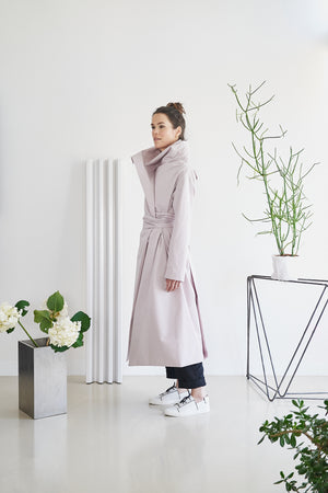 Etherea Summer COTTON KIMONO COAT MAGNOLIA NUDE